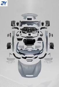 उन्नत पी-टाइप कार संशोधित बॉडी किट 2012-2018 नए सूखे कार्बन फाइबर पार्ट्स फेरारी के मूल मानक बम्प के लिए उपयुक्त 488 - Product Image 2