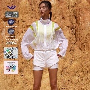 Chaqueta de Verano Ligera con Protección Solar UPF50+ Anti-UV 100% Nailon, Manga Larga para Motocicleta, Ropa de Protección Solar - Product Image 1