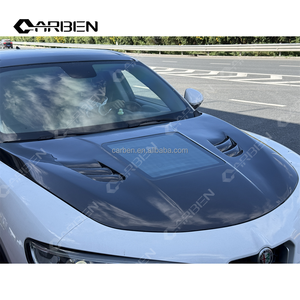Cofano in Fibra di Carbonio, Stile Trasparente, Copertura Motore Anteriore QV per <span class=keywords><strong>Alfa</strong></span> Romeo <span class=keywords><strong>Stelvio</strong></span> - Product Image 2