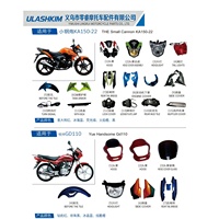 Accessoires de moto pour SUZUKI HAOJUE HJ150-21 DKS150 TF150 XPRESS KA150-22 HJ125-18, pièces de carénage extérieur, pièces en plastique