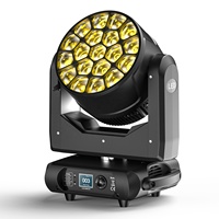 Nouvelles lumières de tête mobiles Bee Eye 19x40w Rgbw 4 en 1 Led Bee Eye Zoom Wash Dj Event Lights