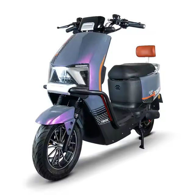 YT 72v 60V Lead-Acid Battery Electric Motorcycle 1000-2000W Power 40-60km/h Max Speed City Commute Rear-Wheel Drive Double Disc