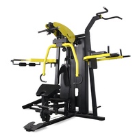 Nouveau design station multifonction équipement de gymnastique 3 stations machine perle delt / pec fly machines de fitness commerciales