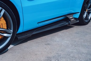 Recién llegado, faldones laterales de parachoques delantero de carbono seco, difusor trasero, Spoier para Ferrari 296GTB <span class=keywords><strong>Ba</strong></span> A Style Bodykit - Product Image 5