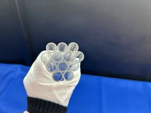 Großhandel anpassbare hochwertige klare Quarz-Rundglas-Reagenz gläser für Labor zwecke - Product Image 4