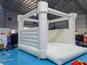 Château gonflable commercial blanc très populaire, <span class=keywords><strong>de</strong></span> qualité supérieure, à prix avantageux, idéal pour les jeux <span class=keywords><strong>de</strong></span> saut. - Product Image 3