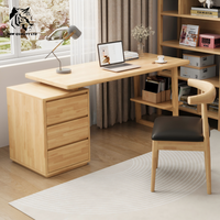 Prix de gros direct usine, personnalisable, en stock, bureau moderne en bois massif réglable pour salon, expédition immédiate, pour bureau à domicile