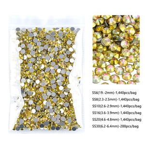 OLeeya Magic Jonquil 1440 pièces Strass en cristal scintillant à dos plat, pierres décoratives pour nail art et accessoires - Product Image 3