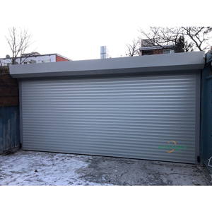 Porte de <span class=keywords><strong>garage</strong></span> à enroulement vertical automatique en aluminium <span class=keywords><strong>isolé</strong></span> résidentiel ADVANCE 2025, porte de sécurité en métal à enroulement - Product Image 5