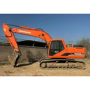 Buenas horas de trabajo, excavadora Doosan dh225, excavadora de orugas de segunda mano DH220 DH300, excavadora de orugas usada de segunda mano a la venta - Product Image 1