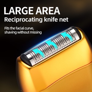 NUEVA Afeitadora Eléctrica con Lámina Dorada, Recortadora de Pelo, Máquina de Afeitar con Pantalla LED Recargable, Recortadora de Barba para Hombres - Product Image 3
