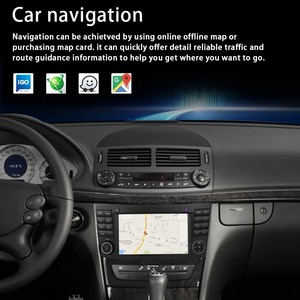 Автомагнитола Android 14 с 7-дюймовым сенсорным экраном, встроенным 2DIN GPS-навигатором, Wi-Fi и Bluetooth для Mercedes-Benz E-Class W211 - Product Image 4