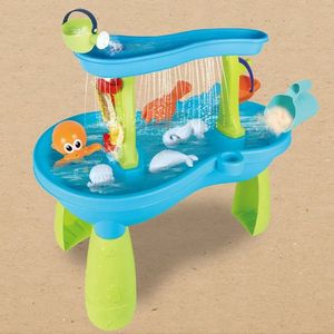 Juego de mesa sensorial para exteriores MILI para niños, juguetes de juego de arena de playa y agua grande para actividades de verano hechos de plástico duradero - Product Image 2