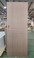 Porte Intérieure Moderne Personnalisée en WPC PVC pour Hôtels et Appartements, Insonorisée, avec Serrure Intelligente et Visiophone SunnyTech, Garantie 5 Ans