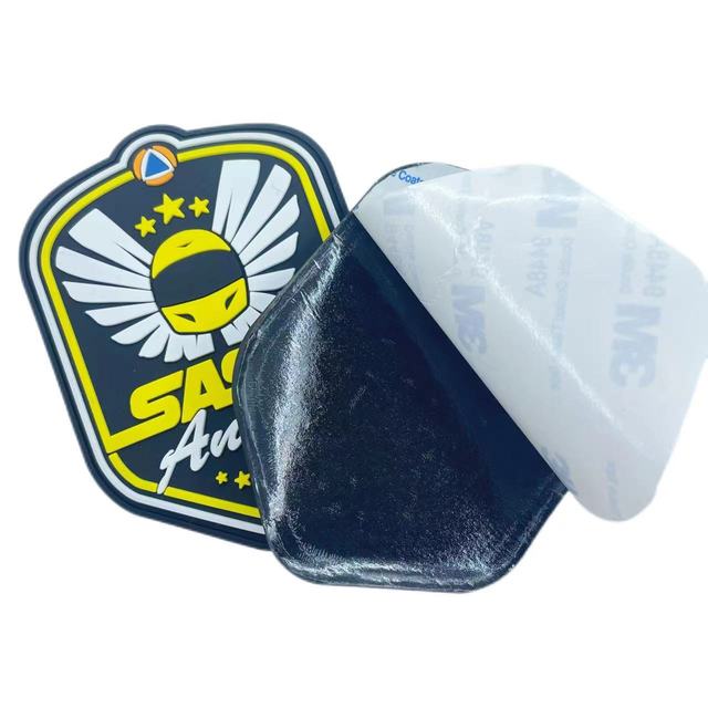 Personalized Custom Logo Pvc Patches Badge 3M Self-adhesion Silicone Patch 3d Pvc Patch for Clothing Hat