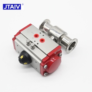 JTAIV OEM - Válvula de Bola Sanitaria Neumática Personalizable de Acero Inoxidable de Grado Alimenticio con Sellado de PTFE para Agua, Aceite y Gas, de Instalación Rápida - Product Image 3