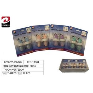 Tapon Vertedor Leak Proof Nozzle 2Pcs Set For Dessert Mixing Tools - Product Image 3