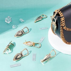 Pcs Metal Bag Chain Buckle Styles Metal Side Clip Buckle With Side Loop Purse Suspension Clasp <b>Handbag</b> Chain Hanger Buckles Stra - Product Image 5