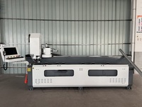 Ligne de production de portes et fenêtres en aluminium et PVC, machine de perçage et de fraisage CNC, traitement des profilés de cadre, commande PLC, haute vitesse