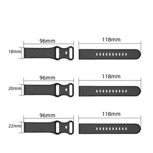 Bracelet de montre sport en Silicone pour <span class=keywords><strong>Garmin</strong></span> <span class=keywords><strong>Venu</strong></span> 3 Band Forerunner 265 255 255S Music Vivoactive 4 pour <span class=keywords><strong>Garmin</strong></span> <span class=keywords><strong>Venu</strong></span> Sq <span class=keywords><strong>2</strong></span> Bracelet - Product Image 3