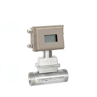 Débitmètre à turbine industriel intelligent DN50/80 en acier inoxydable pour méthane avec compensation de température et de pression, précision 1,5 % R