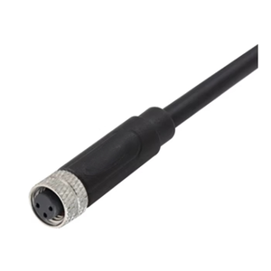 Cables Ethernet Industriales Impermeables Serie M8, Fabricados con Cable Blindado de PVC/PUR con Conector Hembra Serie M8 - Product Image 4