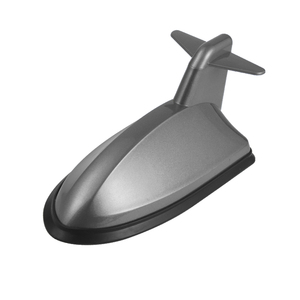 Antenne de voiture universelle en forme de <span class=keywords><strong>aileron</strong></span> de requin, nouvelle conception, vente en gros d'usine, 12v ABS, décoration, signal radio AM FM - Product Image 4