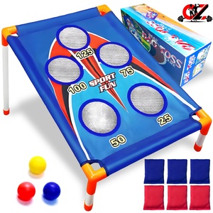 Ensemble de jeu de Cornhole en gros avec logo personnalisé, jeu de lancer de sacs de coton, fournisseur OEM de divertissement extérieur pour la famille et les équipes - Product Image 4