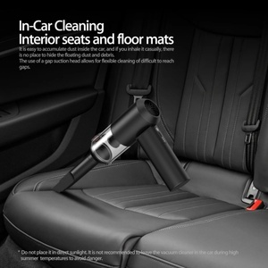 Aspirateur portable sans fil mini pour usage domestique, aspirateur humide et sec, 95W, machine de nettoyage de voiture - Product Image 6