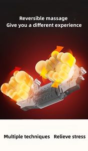 Oreiller chauffant multifonctionnel <span class=keywords><strong>2</strong></span> en <span class=keywords><strong>1</strong></span> pour le massage du cou et du dos de la colonne cervicale. - Product Image 6