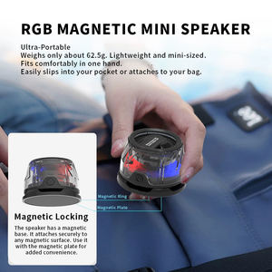 Subwoofer de gama completa popular al por mayor LED Hifi estéreo impermeable al aire libre <span class=keywords><strong>Bt</strong></span> inalámbrico Dj Mini altavoz portátil para juegos - Product Image 5