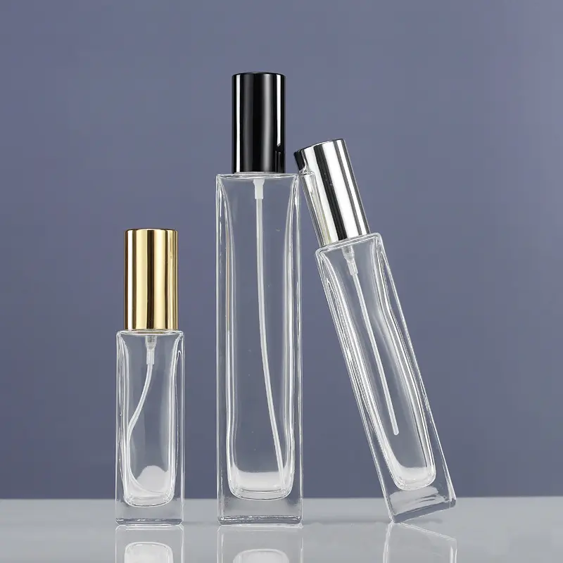 Flacons de parfum en verre pour échantillons, récipients de luxe pour femmes, Spray, ml pièces