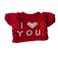 Vêtements pour animaux Little Bear, tenues de remplacement pour figurines d'ours en peluche, accessoires, pull à capuche, rembourrage en coton PP, unisexe