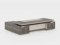 Bureau de direction électrique réglable en hauteur, pliable en L, en bois GOJO 2026 – Design moderne