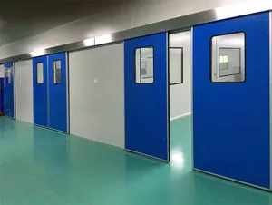 ประตูบานเลื่อนอัตโนมัติแบบสุญญากาศสำหรับห้องผ่าตัดโรงภาพยนตร์ร้านขายยาโรงพยาบาล