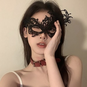 หน้ากากตาลูกไม้เซ็กซี่ สายรัดรูปนางฟ้า ชุดชั้นใน อุปกรณ์เสริมสำหรับผู้หญิง ผลิตภัณฑ์เสริมความรัก อุปกรณ์เสริมความปรารถนาอันบริสุทธิ์ ดรอปชิปปิ้ง - Product Image 4