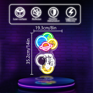Custom Neon Sign | Dimmable Personalized LED RGB Neon Sign, Business Name Logo Sign - Product Image 6