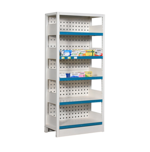 Estante de exhibición de <span class=keywords><strong>farmacia</strong></span>, estante de uso de almacenamiento de medicamentos, estante de exhibición de supermercado, tamaño personalizado aceptado, ODM OEM - Product Image 1