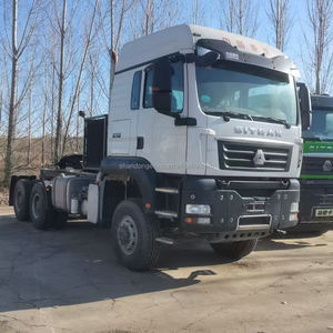 Kullanılan SINOTRUK 420hp SITRAK 6X4 10 Wheeler 40ton yük dizel traktör kamyon Euro 3 ikinci el başbakan taşıyıcı kamyon satılık - Product Image 6
