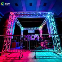 Scène de concert Scène musicale Éclairage Dj Truss Structure de scène Aluminium Mobile Dj Éclairage Truss TRUSS DISPLAY