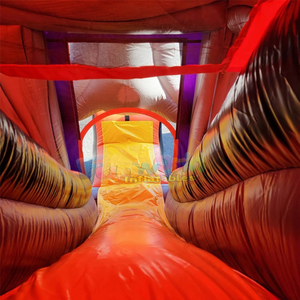 Giant outdoor party jumpers halloween pumpkins <b>inflatable</b> outdoor bouncy castle slide moonwalk bounce house - Product Image 6