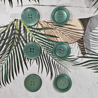 Boutons de couture nacrés personnalisés à 4 trous en résine pour vêtements et vêtements d'extérieur pour femmes