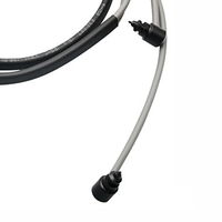 Sonde de température pour humidificateur compatible avec le circuit respiratoire DRG, connecteur métallique 4 broches