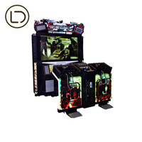 LeaderDream Daizustar détruit et attaqué jeu vidéo à double canon équipement de ville simulateur adulte Machine de tir laser