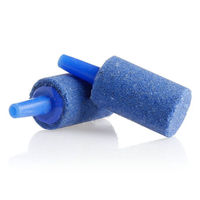 Pierre à air cylindrique de qualité supérieure pour aquarium, pour aquariums plantés, tube de 4 mm compatible avec les pompes d'aération, oxygénation des poissons rouges