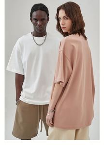 2026 Spring Summer Streetwear Loose Men's Short Sleeve Cotton <b>T</b>-Shirt Colorful Women <b>T</b> Shirts 305g - Product Image 6