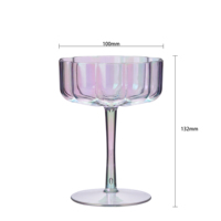 Verres à vin en plastique Tritan incassables à pied 17 oz réutilisables portables pour cadeaux de fête