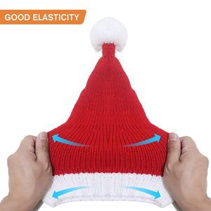 Custom logo Embroidered Christmas Hat Personalized Family Christmas Hats Knitted Name Hat Holiday Decor Gift - Product Image 3