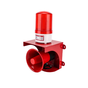 CHYAWE YW-TBG80, avertisseur sonore d'<span class=keywords><strong>incendie</strong></span> certifié CE, 110 dB, 12 V, boîtier en fer, télécommande, alerte lumineuse et vocale, installation facile - Product Image 3