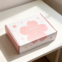 Boîte d'expédition express personnalisée pour lunettes de soleil de luxe, petite boîte en carton ondulé avec logo personnalisé